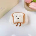 Polsino in peluche bianco con decorazione toast cartoon per lavare il viso - 26-Sushi crema (Cinturino singolo)