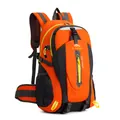 Helloranger Outdoor-Wanderrucksack zum Bergsteigen und für Reisen - 36-55L / Einfache Taillenunterstützung / Orange Farbiges Band