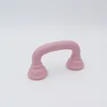 Pink children's toy telephone handset model accessory for creative pretend role play games - Light Pink