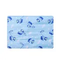 Light blue cooling gel pet mat featuring a repeating cute penguin pattern print - Duck / 30x40cm / Light Blue
