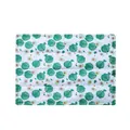Pet gel cooling mat featuring a fresh avocado and monstera leaf print pattern - Kiwi / 30x40cm / Green