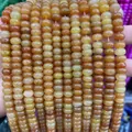 Natural yellow chalcedony 5x8mm abacus loose beads strands for handmade DIY jewelry - 4*6mm/Strand Approx 90 Pieces / Red Aventurine 45