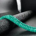 4x6mm faceted green agate abacus beads for DIY jewelry making accessories - 4x6mm Faceted (Approx 82 Pieces) / Amazonite