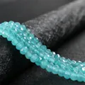 4x6mm faceted light blue rondelle beads for DIY jewelry making accessories - 4x6mm Faceted (Approx 82 Pieces) / Light Amazonite Color