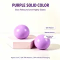 Violetter 6cm Squeeze-Stressball aus weichem TPR-Material für die tägliche Entspannung - Kugel-Stil / 6cm Größe / Lila