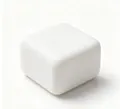 Jouet de décompression en forme de tofu blanc doux avec fonction de rebond lent pour le stress - Squishy tofu tendre blanc