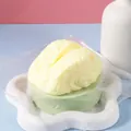 Soft slow-rebound yellow steamed bun squishy toy for office stress relief in bag - Sliced Bun Style / Yellow