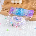 Purple Heart Cream Roll Squishy