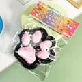 Χαριτωμένο ροζ και μαύρο παιχνίδι squishy πατούσα γάτας σε συσκευασία Pinch Family - Υπερμεγέθης Πατούσα Γάτας / Μαύρο ροζ