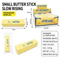 Set de 12 juguetes squishy con forma de mantequilla en caja de exhibición para el estrés - Barra de Mantequilla (Paquete de 12) / Paquete de 12