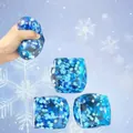 Μπλε παγάκι χιονονιφάδα maltose squishy (5 cm)