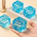3cm / Blue Snowflake