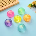Colorful pastel glitter bunny maltose squeeze balls for stress relief and relaxation - Maltose Glitter Ball [6cm] in OPP Bag