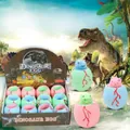 Dinosaur egg pop-up squeeze toy for stress relief with surprise dinosaur head inside - Crackle Dinosaur Squeeze Cup Squishy