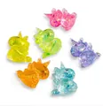 Jouets squishy licorne à paillettes colorées pour le stress, pack de six couleurs variées - Licorne au Maltose (Couleur Aléatoire)