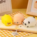 Vista detallada de adorables juguetes antiestrés con forma de panda, gato y pato - Panda Lindo / 1 Pieza