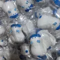Lindo juguete squishy perro blanco y azul bola antiestrés de rebote lento harina - Hipopótamo Lindo / 1 Pieza
