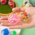 Weiches rosa Schaf und bunte Perlen-Squishy-Spielzeuge für Kinder zum Stressabbau - 【Kleintier Serie】Eingetütet / 1 Stück
