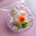 Triangular Egg Yolk Onigiri Squishy (No Accessories)
