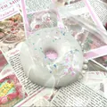 White Moonlight Donut Squishy