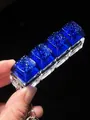 Mechanisches 4-Tasten-Tastatur-Fidget-Spielzeug mit sternenblauen Tastenkappen - 4-Tasten-Stil / Ohne Licht / Dunkelblau