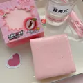Original slow rebound soft pink litchi rose cake squishy toy for stress relief gift - Rose Lychee Cake (1024) / 10*10*4.5CM
