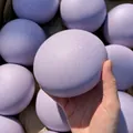 Soft slow rebound squeeze toy in purple color for stress relief and daily decompression - Taro Sticky Bun Squishy