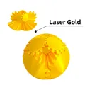 Innovatives 3D-gedrucktes Zahnrad-Fidget-Ball-Spielzeug in hochwertigem Laser-Gold-Finish - 6cm / Gold