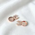 Elegante roségouden schildpadsluiting voor luxe mode-accessoires en kledingstukken - 15mm / Roségoud