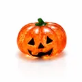 Luminous Halloween pumpkin figurine for micro landscape gardening and car decoration - 7.5*6cm 144g / Orange