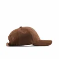 Coffee brown corduroy baseball cap featuring an adjustable back strap and curved sun brim - Adjustable / Dark Coffee