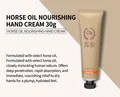 Nourishing horse oil hand cream for moisturizing and repairing dry skin, 30g - Horse Oil Moisturizing