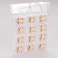 Set mit 12 Paar Cartoon-Tier-Ohrsteckern aus Edelstahl mit Schraubverschluss - Eule / 12 Paare/Packung