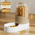 Distributeur automatique de nourriture 3800ml pour chats et chiens, couleur marron - Distributeur de Nourriture Simple / 3800ml / Brun Lomi
