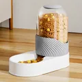 Αυτόματη ταΐστρα κατοικίδιων 3800ml σε γκρι Milo για γάτες και σκύλους - Μονή Ταΐστρα / 3800ml / Γκρι Milo