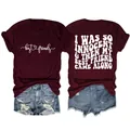 Λεπτομερής προβολή μπορντό t-shirt με στρογγυλή λαιμόκοψη και στάμπα Best Friend - S / Tops / Μπορντό