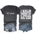 Γυναικείο γκρι t-shirt με στάμπα 'I was so innocent' στην πλάτη σε χαλαρή γραμμή - S / Tops / Μαυρόγκρι Μελανζέ