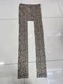 Detailed texture of leopard print digital print brushed leggings - One Size (45-75kg) / Bottoms / Leopard Print
