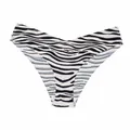 Zebra print seamless ice silk breathable panties with low waist for women summer style - S / Bottoms / Zebra Print