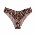 Breathable sexy leopard print seamless ice silk low-waist panties for women summer - S / Bottoms / Yellow Leopard