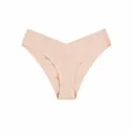 Bequeme, nahtlose, atmungsaktive Eisseiden-Slips mit niedriger Taille in Hautrosa - S / Unterteile / Hautfarben