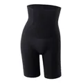 High-waist tummy control shapewear shorts for women's postpartum slimming body shaping - XS/S / Bottoms / Black