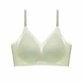 Ultra-thin seamless ice silk bra for women in light green, breathable and skin-friendly - S(40-50kg) / Tops / Light Green