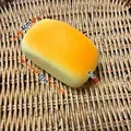 Cheese bun shaped slow rebound squishy toy for stress relief with 7x4x4cm size and 20g - Large / Soy Milk Bun