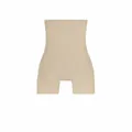 High-waist tummy control shapewear panty in skin color beige for body sculpting - S / Bottoms / Nude