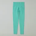 Leggings yoga senza cuciture a vita alta con effetto push-up verde menta. - Taglia S / Parte inferiore (Leggings)(G2219) / Verde menta