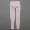 Premium high waisted seamless scrunch butt yoga leggings in soft light pink finish - S / Bottom (Leggings) / Light Pink