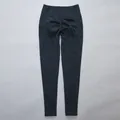 High-waisted women's seamless yoga leggings with scrunch butt detail in charcoal grey - S / Bottom (Leggings) / Black