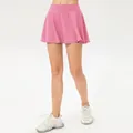 Falda pantalón deportiva rosa para mujer, secado rápido para tenis - Rosa Pétalo