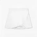 Jupe de tennis portefeuille blanche élégante pour le golf et les activités de fitness - S / Bas / Blanc